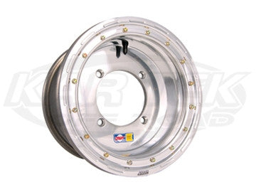DWT UTV Ultimate Beadlock Wheels - Polished 12"x8", 3+5, 4/136