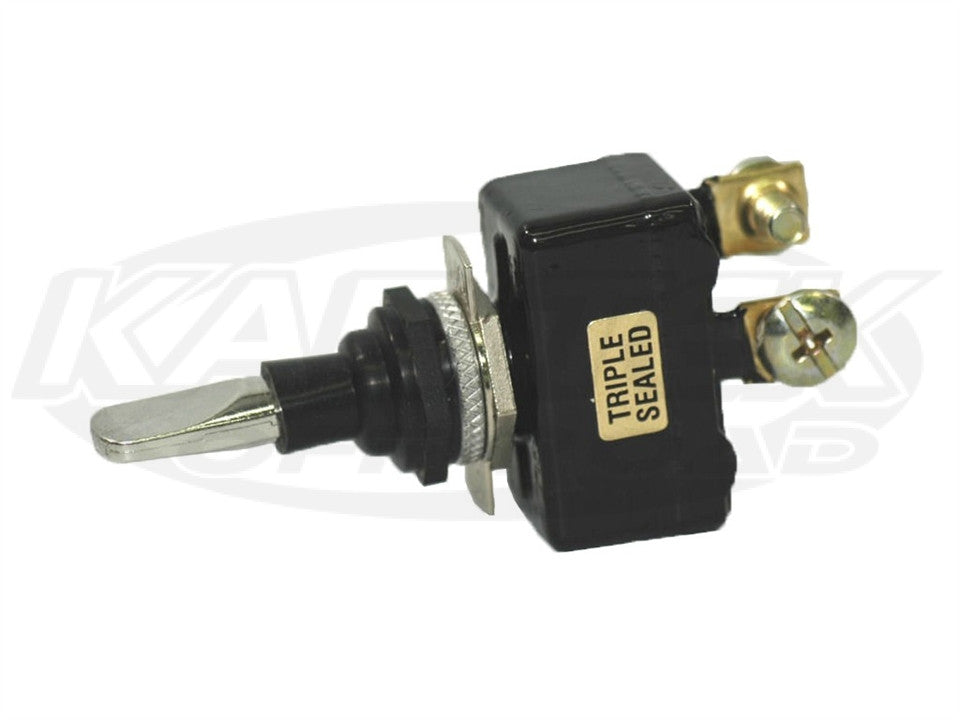 Sealed Single Pole Switch w/ Chrome Lever Off/On