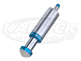 King Shocks Threaded Top Blue Anodized Air Bump Stops 2.5" Body 2.5" Stroke 1-5/8" Shaft