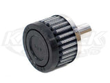 2" Dia. Steel Base Breather w/ Rubber Top 1/2" Inlet, 2" Dia., 1-1/2" Tall