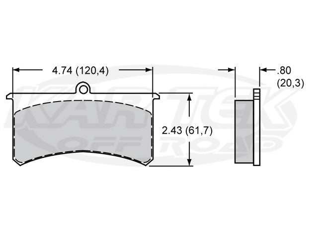Wilwood 7320 Superlite Brake Pads BP-10