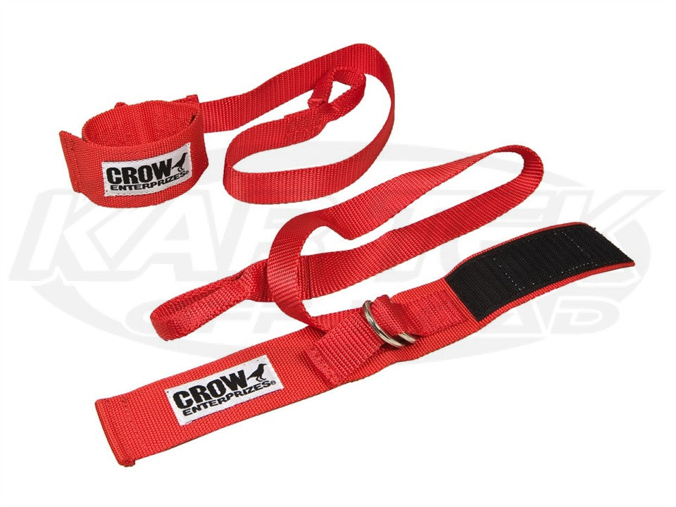 Crow Wrist Restraints Black, Pair