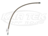 O-Ring Boss to NPT w/ -5 Hose 7/16-20 MORB X 1/8-27 MNPT 20" TLG