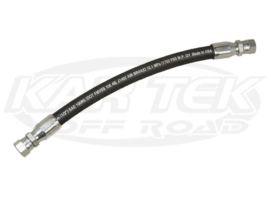 JIC to JIC w/ -10 Hose FJIC (ST) X FJIC (ST) 18.000" TLG