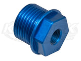 Bypass End Caps .700" TLG, BLUE (COMPRESSION), (1/2" TUBE)