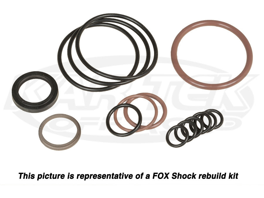 Fox 3.0" Three Tube Bypass Shock Standard O-Ring Rebuild Kits For 7/8" Shaft With 2.5" Reservoir