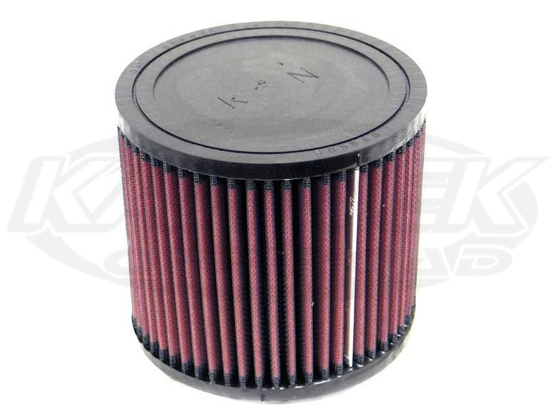 Round Straight Cone Air Filters 2-11/16" Flange Dia., 4-1/2" dia., 5" Tall