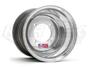 DWT UTV Sport Red Label .190 Wheels - Polished 12"x6", 4+2, 4/156