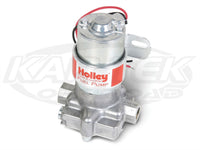 Holley Red Electric Fuel Pump For Carbureted Engines 97 GPH Maximum Pressure Is 7 PSI