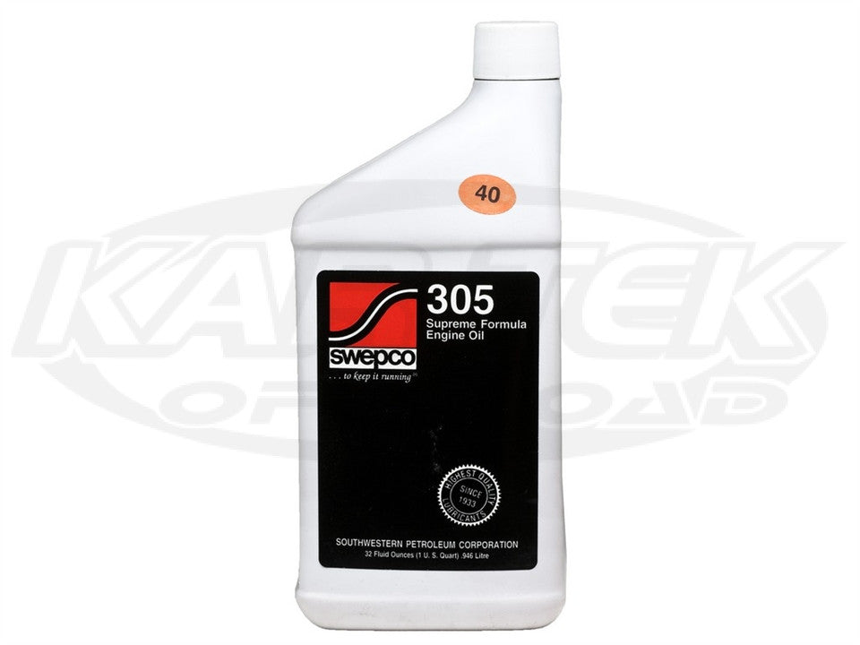 Swepco 305 Formula 40W Engine Oil 1 qt. 40W