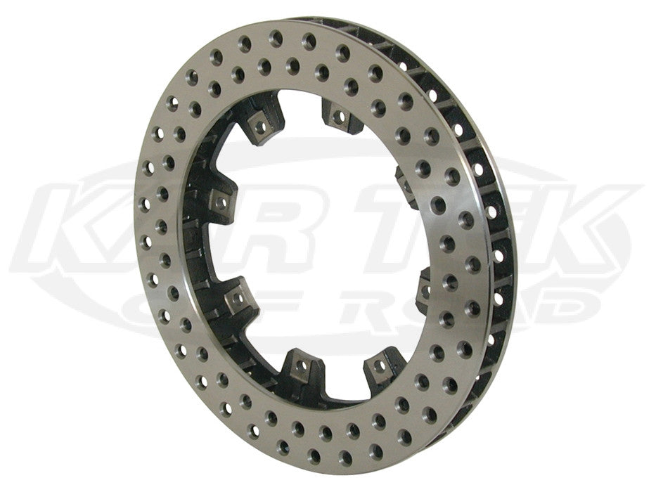 12.19" Ultralite Drilled Straight Vane Rotors 8 x 7.00" Bolt, 0.81" Width