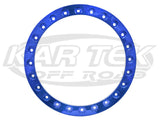 EMPI Race-Trim Beadlock Wheels Replacement 15" Diameter 24 Bolt Blue Aluminum Beadlock Rings