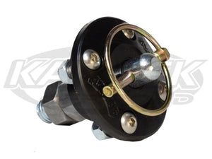 AutoFab Complete 2-9/16" Black Urethane Hood Pin Bushing Assembly With Q-Clip, Bolts and Nyloc Nuts