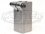 One Bolt Smooth Square Pinch Bungs Right Hand Thread For 7/8" Heim Joint 1-1/2" x 1-1/2" Square