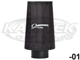 Outerwears Tapered Cone Pre-Filter Cover 4-5/8" Bottom Diameter 3-1/2" Top Diameter 6-1/2" Long
