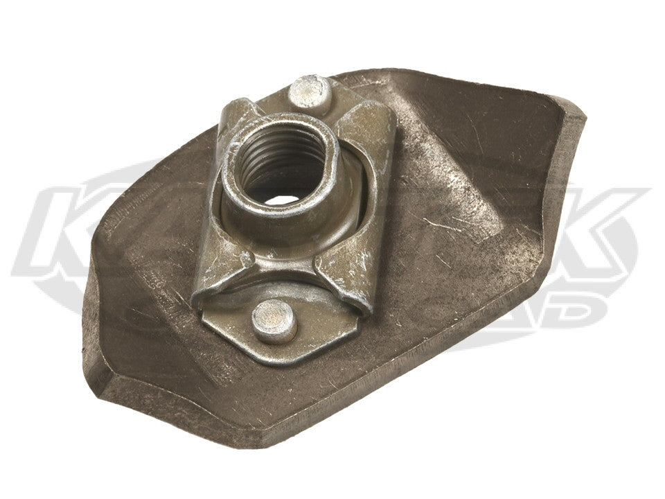 Broke Chromoly Mounting Tab 3/8-24 Fine Thread Floater Nut 1/8" Thick Sold Individually
