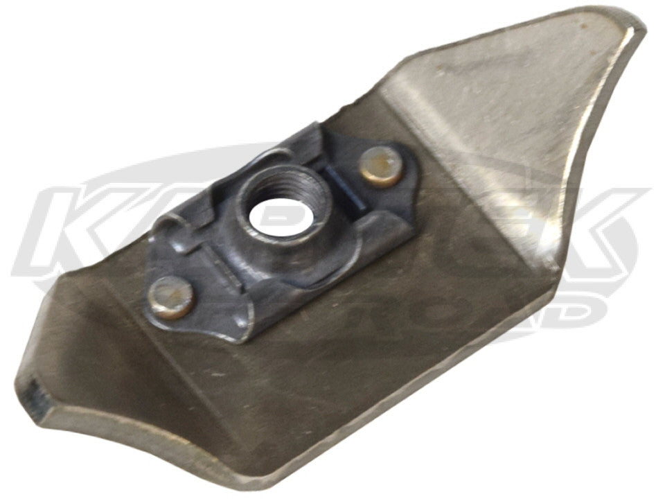 Broke Chromoly Extra Wide Mounting Tab 5/16-24 Fine Thread Floater Nut 1/8" Thick Sold Individually