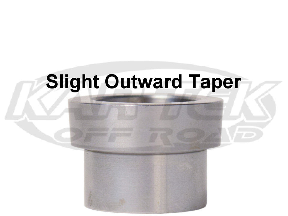 17-4 Stainless Steel Straight Spacer For 7/8" Heim Or Uniball For 3/4" Bolt 1-1/2" Stack Height