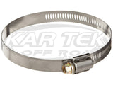 Stainless Steel SAE Size 20 Worm Gear Hose Clamp 0.81 Minimum Diameter 1.75 Maximum Diameter