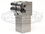 Two Bolt Stepped Square Pinch Bungs Right Hand Thread For 7/8" Heim Joint 1-1/4" x 1-1/4" Square