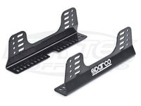 Sparco Steel Seat Side Mounts Set for One Seat w/ Hardware