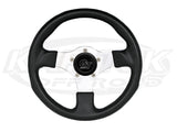 GRANT 151-14 Formula J Steering Wheel 11-1/2" Dia. Black/Silver