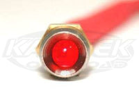 K4 Single LED w/ Chrome Bezel - Standard Amber