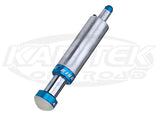 King Shocks Threaded Top Blue Anodized Air Bump Stops 2" Body 2" Stroke 1-1/4" Shaft