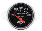 Sport-Comp 2-1/16" Short Sweep Electrical Gauges Water Temperature 100_F - 250_F