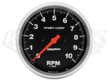 Sport-Comp 5" In-Dash Tachometer 10,000 RPM