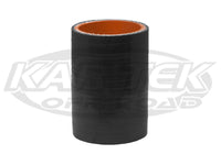 4-Ply Black Silicone Turbo Or Intake Coupler Hose 3-1/2