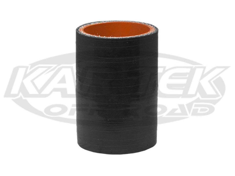 Charismatic Racing 2" ID X 12" Long Black Silicone Hose Coupler, 4-Ply For Turbo/Intercooler