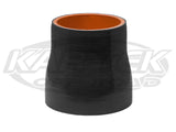 HPS 4-Ply Black Silicone Turbo Or Intake Hose Reducers 4-1/2" Inside Diameter To 4-1/4" Inside Dia.