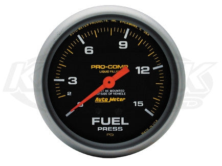 Pro-Comp 2-5/8" Liquid Filled Full Sweep Mechanical Gauges Water Temperature 140_F - 280_F