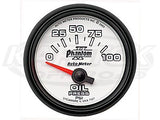 Phantom II 2-1/16" Short Sweep Electric Gauges Oil Pressure 0-100 PSI