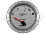 Ultra-Lite II 2-5/8" Short Sweep Electric Gauges Fuel Level (0 ? Empty/90 ? Full)