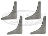 90 Degree Roll Cage Gussets 3" x 3" Legs 3/16" Thick Mild Steel Sold As A Pack Of 4