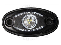 Rigid Industries A-Series Billet Aluminum White LED Dome Light Mounts To Flat Surface Or Roll Cage