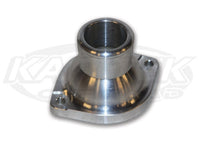 Billet LS Straight Thermostat Water Neck Fitting 1.5