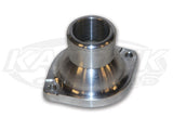 Billet LS Straight Thermostat Water Neck Fitting 1.5" Water Neck Fitting