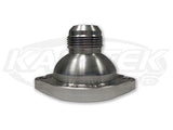 Billet LS Straight Thermostat Water Neck -16AN -16 AN Fitting