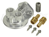 Remote Oil Filter Mount - Up Ports 3/8" NPT Ports, For HP1 Filters