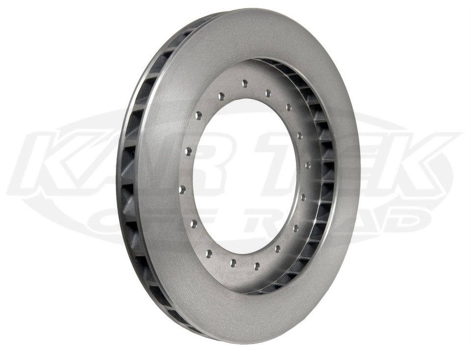 14" Vented Double Pattern Rotors 1.25" Width, Left