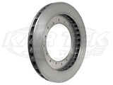 14" Vented Double Pattern Rotors 1.25" Width, Right