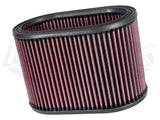 Oval Air Filters 21" x 9-1/2", 4" Tall