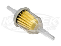 Clear Plastic Inline Fuel Filter Inline VW Filter