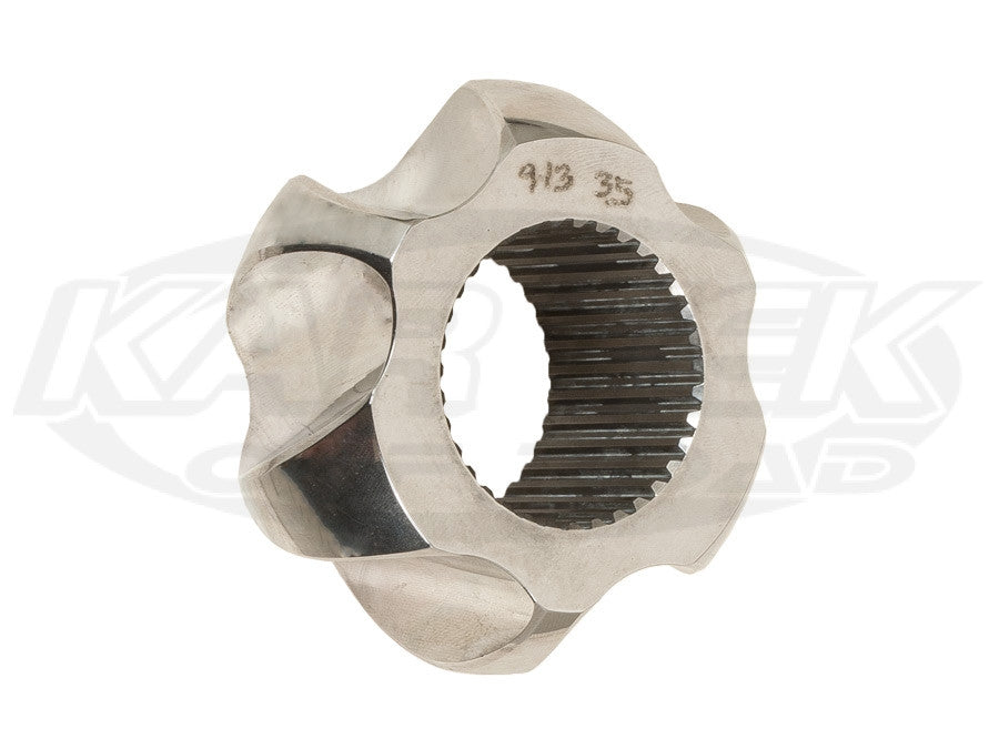 Fortin Racing 300m Material Polished Porsche 934 CV Joint Star For 35 Spline Axles