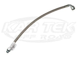 O-Ring Boss to JIC w/ -5 Hose 7/16-20 MORB X -5 FJIC 90_ 6.25" TLG