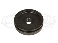 FOX Shocks 2.5 Reservoir End Cap - Black 7/16-20 PORT