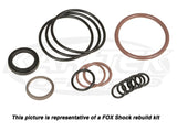Fox 4.4" Six Tube Bypass Shock Viton O-Ring Rebuild Kits For 1-1/4" Shaft With 3.5" Reservoir